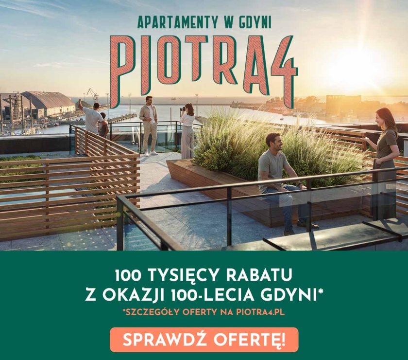 100 tysięcy rabatu z okazji 100-lecia Gdyni!